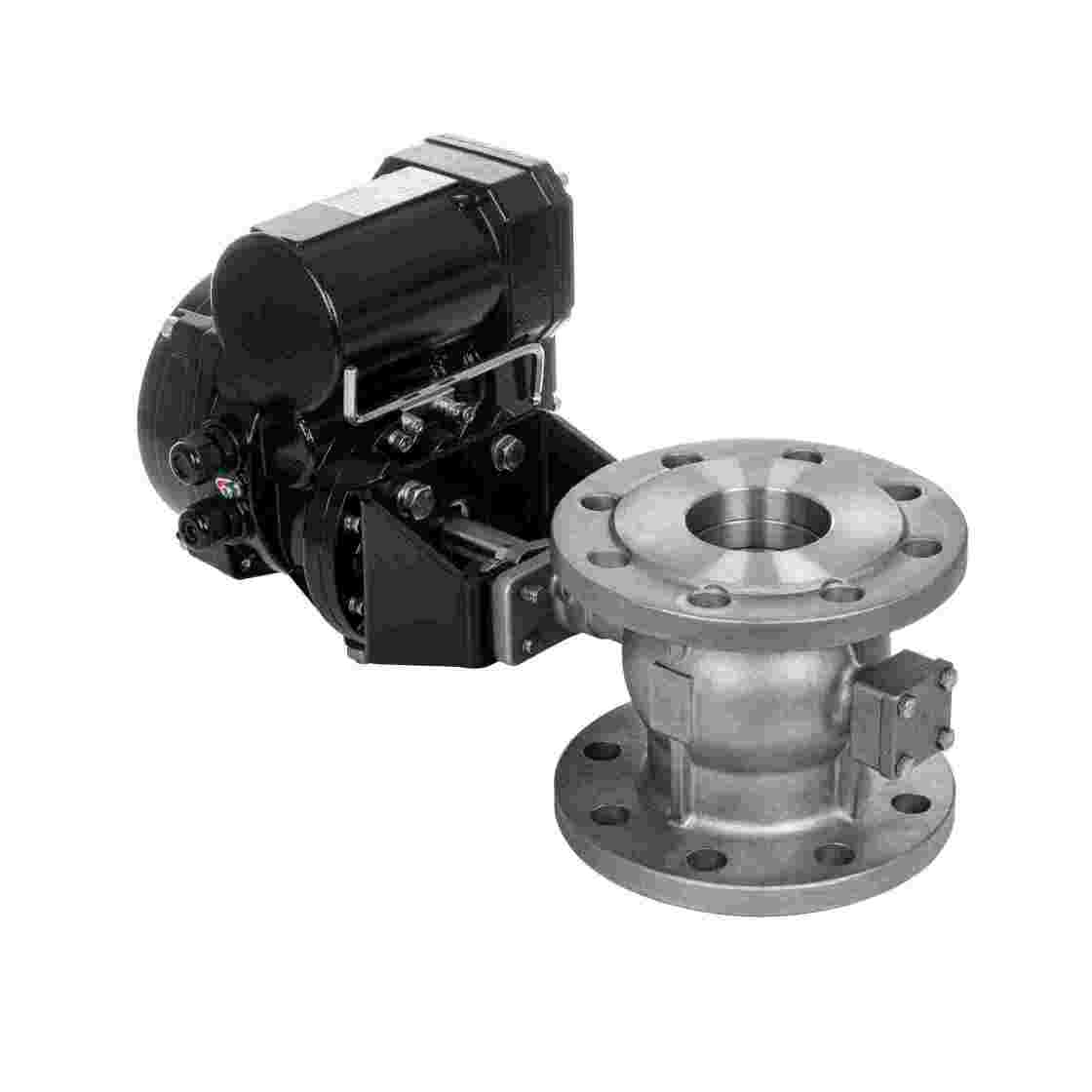 Válvula de esfera elétrica de aço inoxidável de bateria de lítio