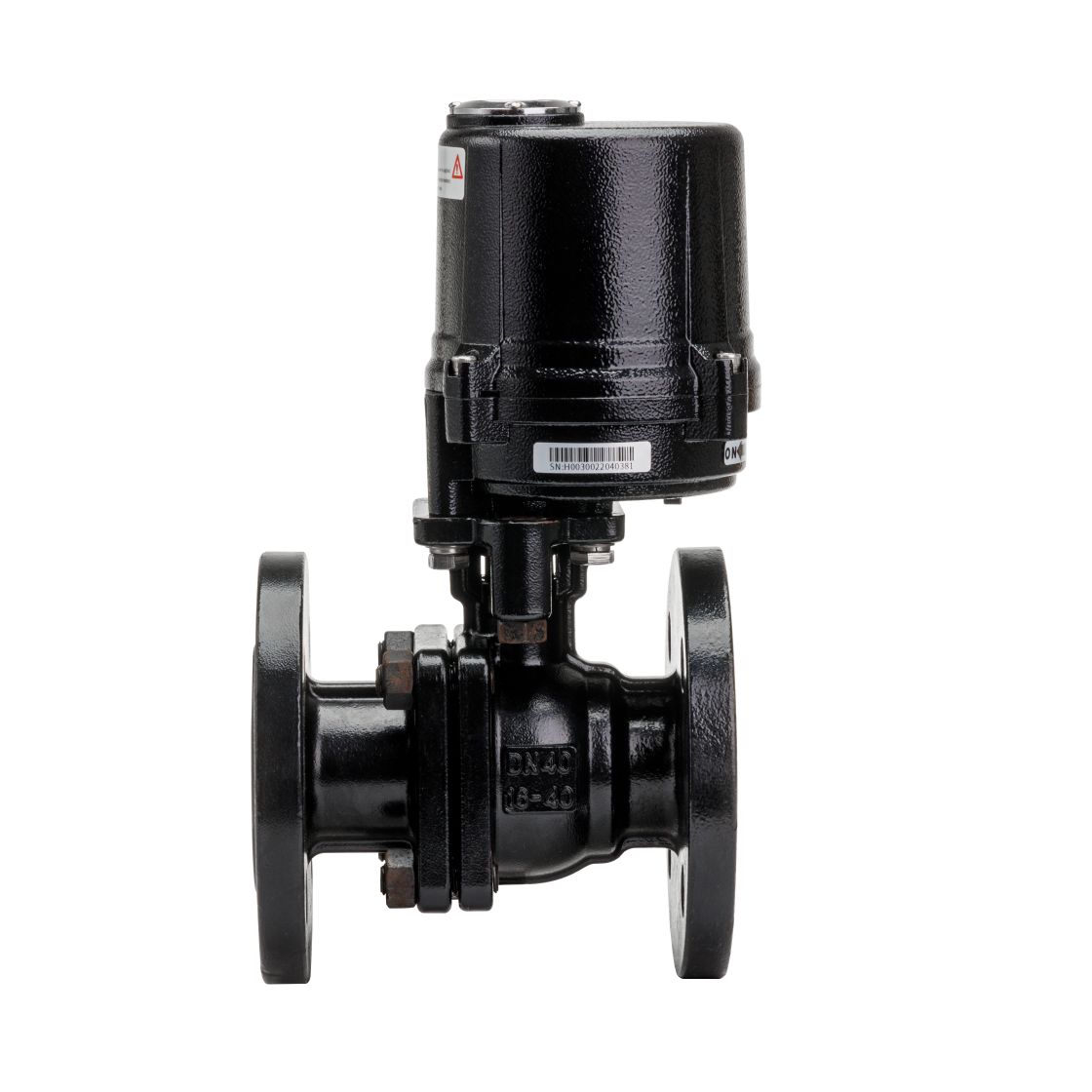 Válvula de esfera elétrica de alta temperatura de bateria de lítio