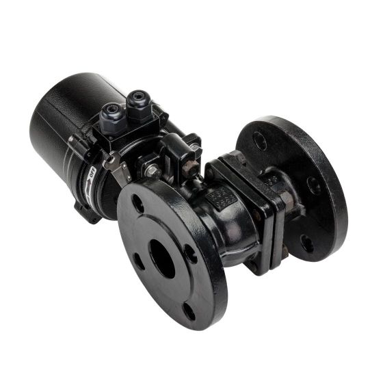 Válvula de esfera elétrica de alta temperatura para energia de hidrogênio